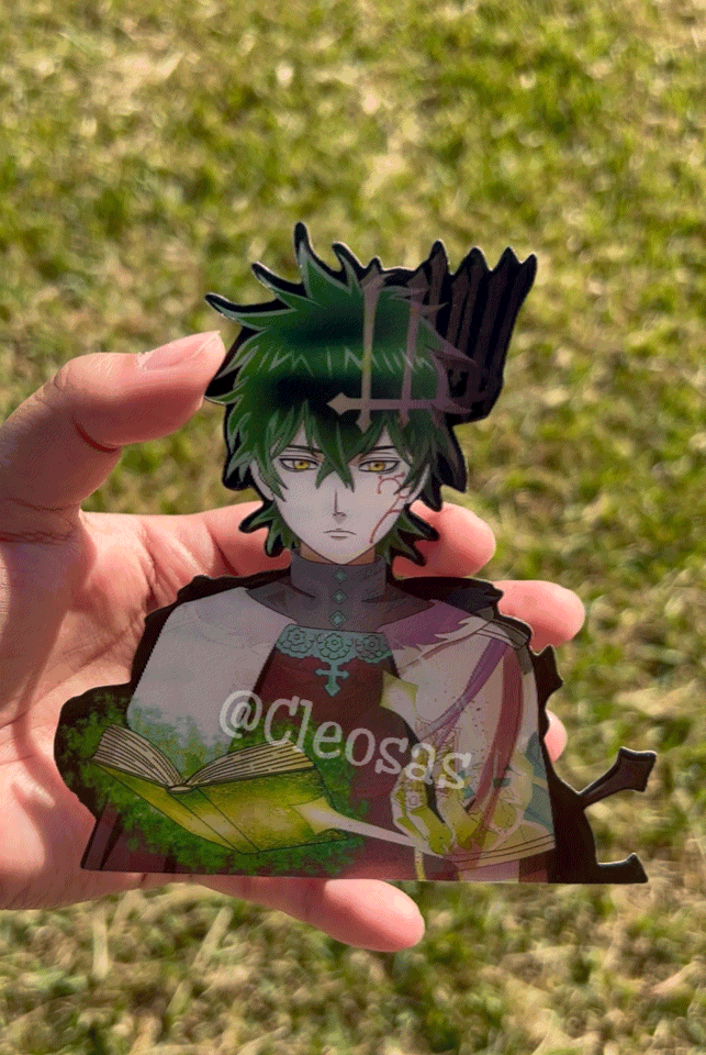 Yuno Black Clover Decal