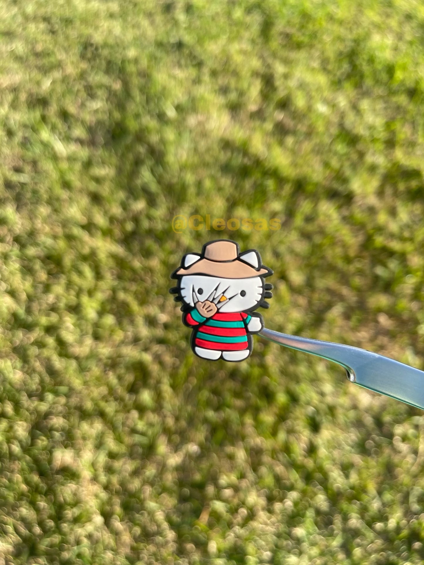 Hello Kitty Freddy Krueger Charm