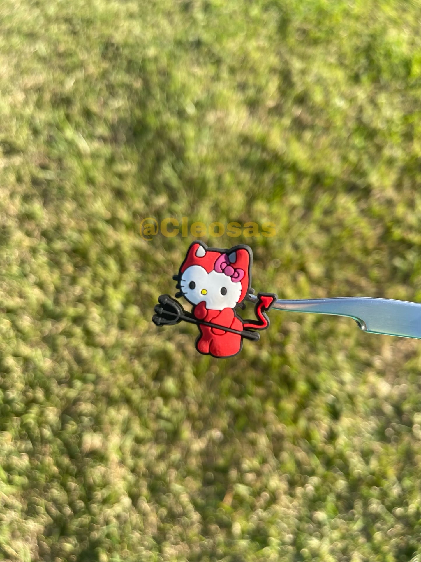 Hello Kitty Devil Charm