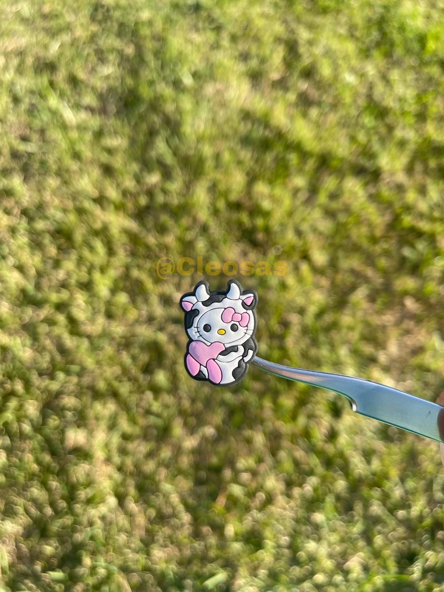 Hello Kitty Cow Charm