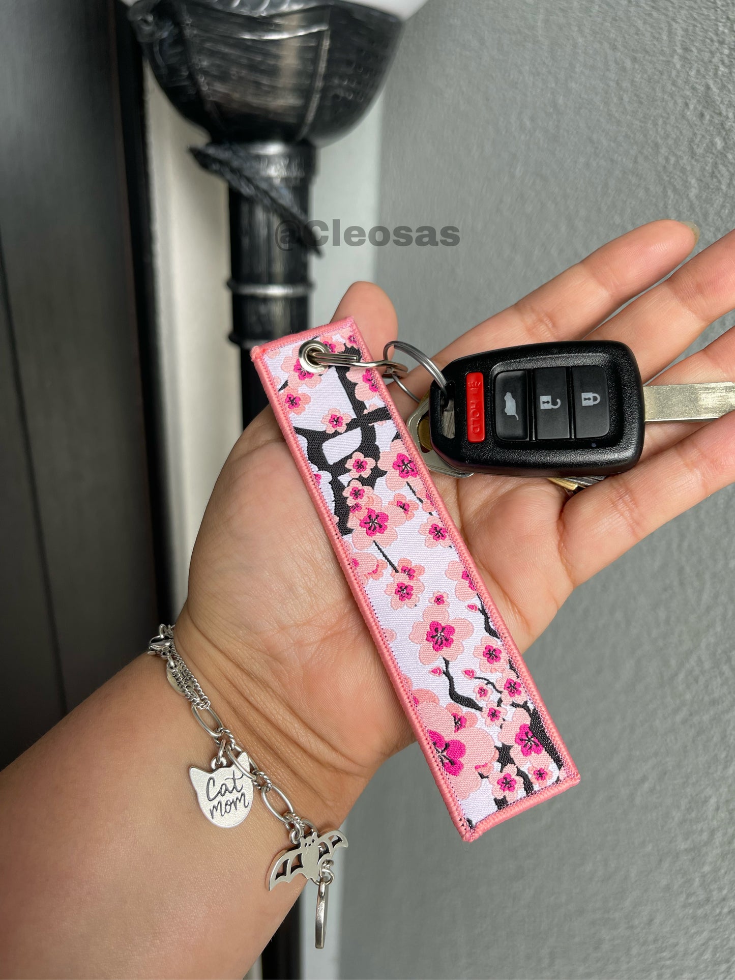 Cherry Blossom Keychain