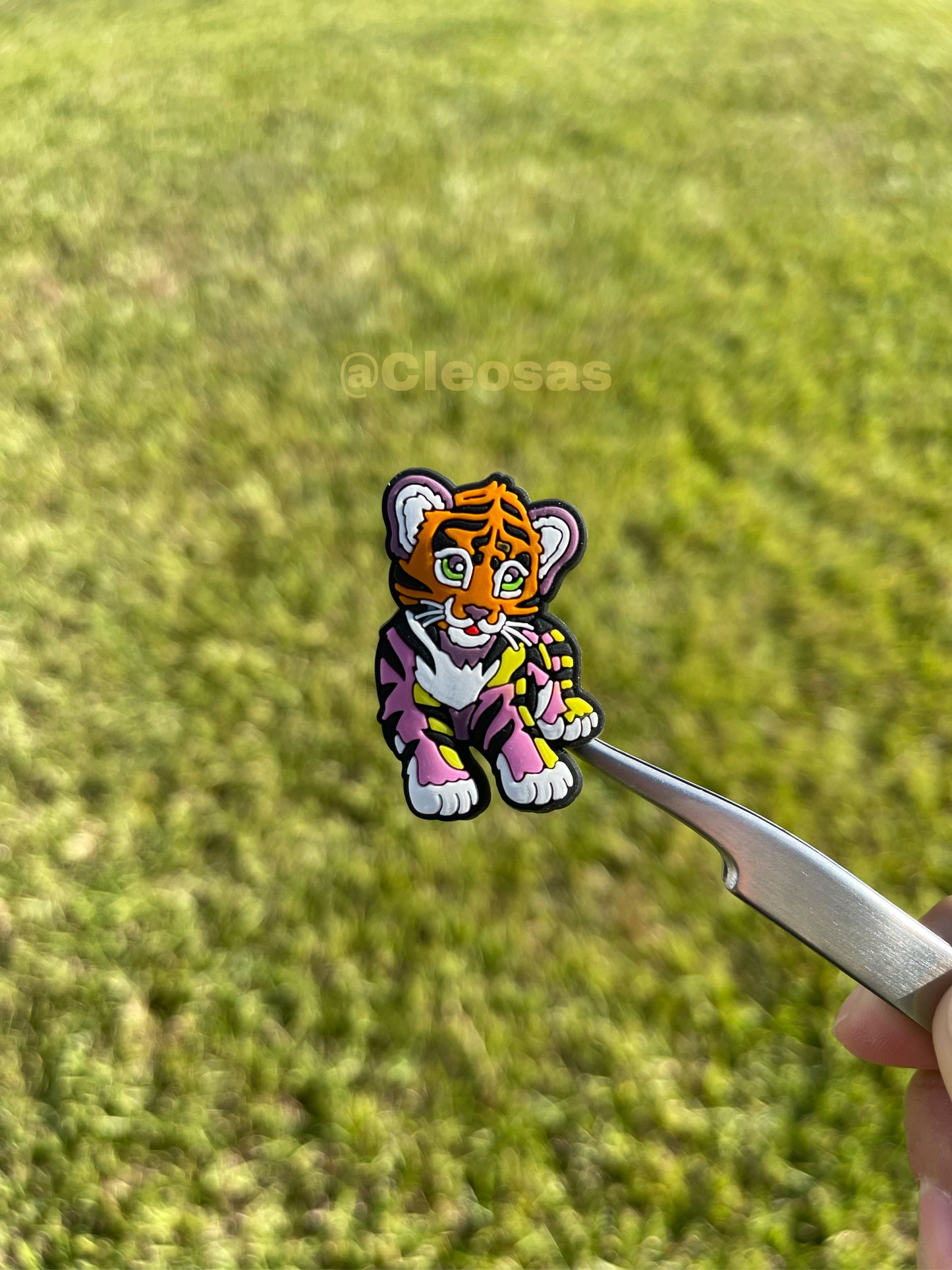 Tiger Lisa Frank Charm